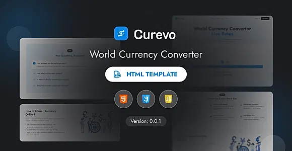 Curevo – World Currency Converter, Live Exchange Rates & Calculator