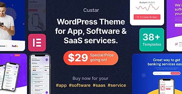 Custar WordPress Theme