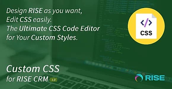 Custom CSS for RISE CRM