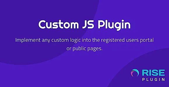 Custom JS plugin for RISE CRM