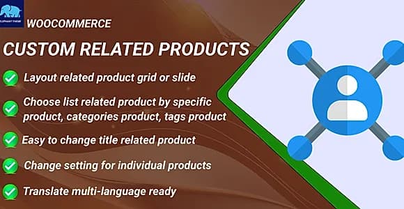 Custom Related Products for WooCommerce WordPress Plugin