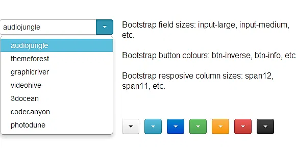 Custom Select for Twitter Bootstrap 2