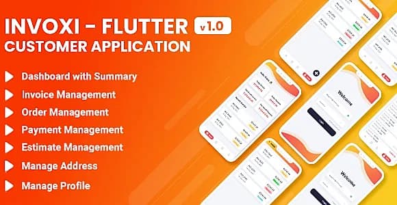 Customer App for INVOXI - Laravel Invoice and Expense Management System