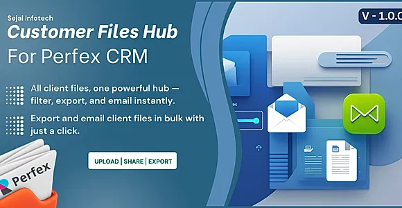 Customer Files Hub Module For Perfex CRM