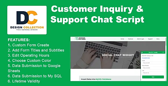 Customer Inquiry & Support Chat Script