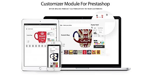 Customizer - Custom Product Prestashop Module