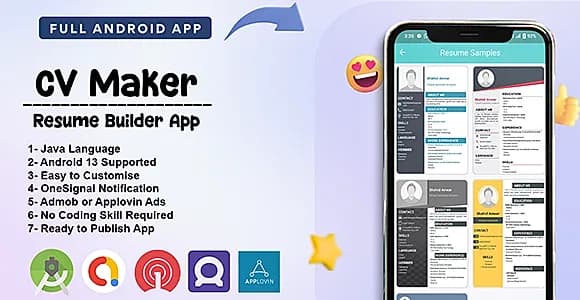 CV Maker and Resume Builder App