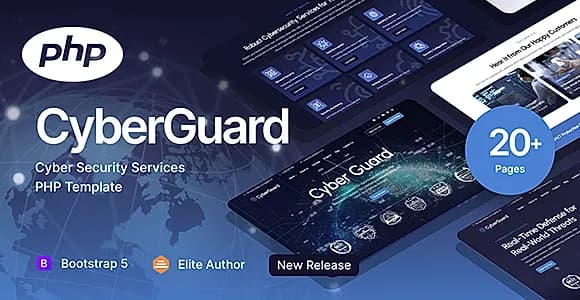 CyberGuard - Cyber Security Services PHP Template