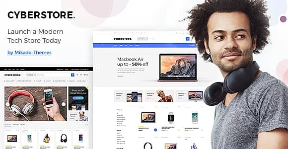 CyberStore WordPress Theme