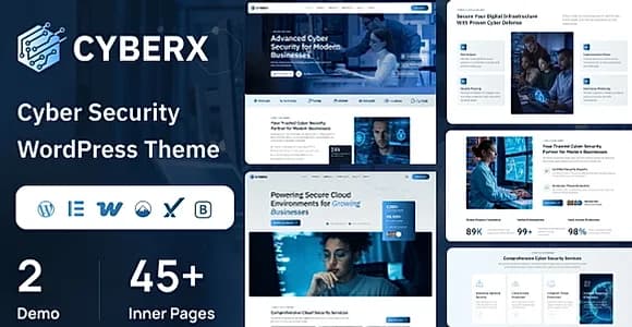 Cyberx WordPress Theme