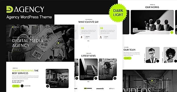 Dagency WordPress Theme