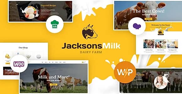 Dairy Farm WordPress Theme