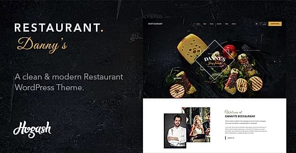 Danny's Restaurant WordPress Theme