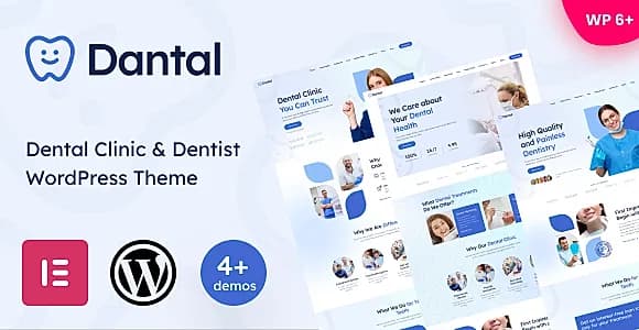 Dantal WordPress Theme