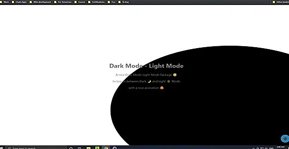 Dark mode - Light mode