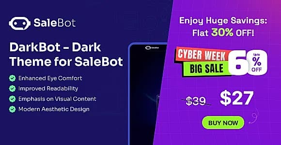 DarkBot- SaleBot Dark Theme Addon