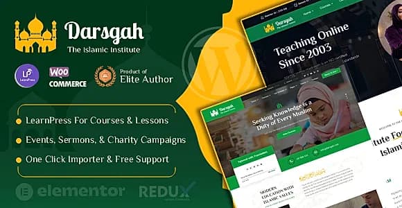 Darsgah WordPress Theme