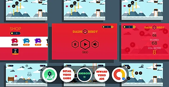 Dashi Birdy - Android Studio Game