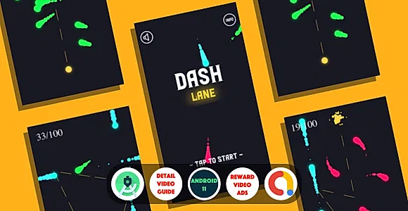 Dashlane : (Android Studio+Admob+Reward Video+Inapp+Leaderboard+ready to publish)