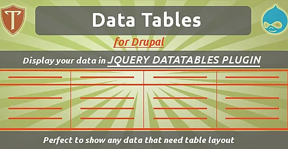 Data Tables for Drupal