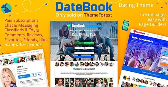 DateBook Theme WordPress Theme
