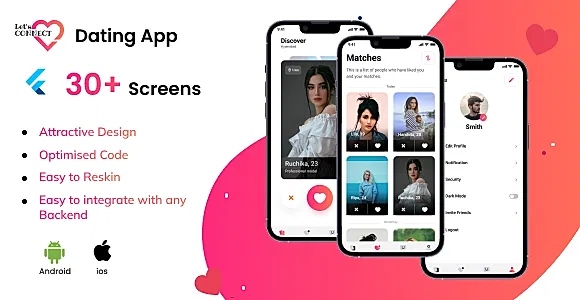 Dating App flutter UI Kit | Happn | Tinder Clone