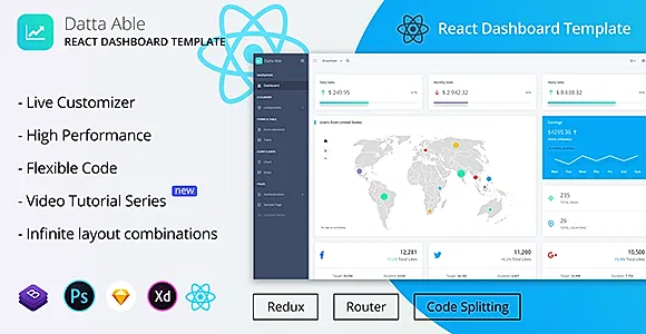 Datta Able ReactJS Admin Template