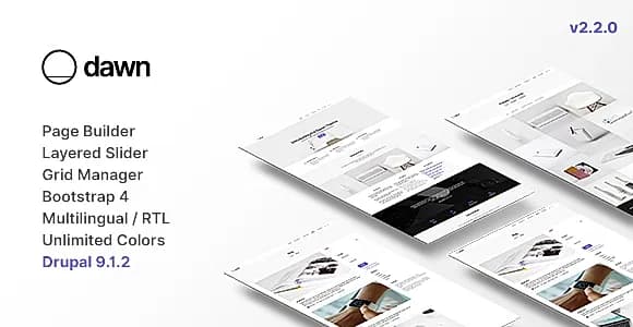 Dawn - Multipurpose Responsive Drupal 9 Theme