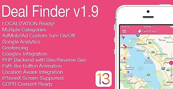 Deal Finder Full iOS Application v1.9