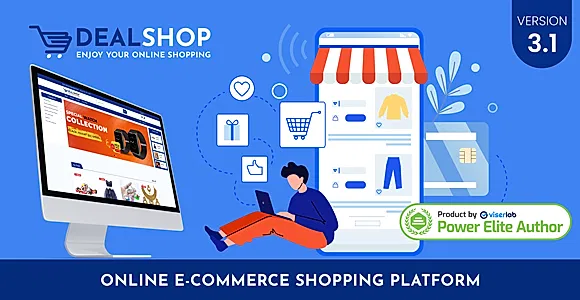 DealShop - Online Ecommerce Shopping Platform