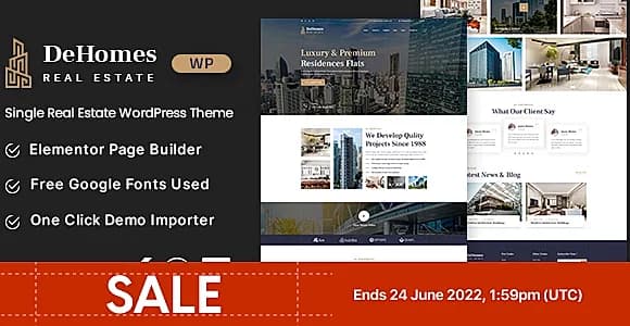 Dehomes WordPress Theme