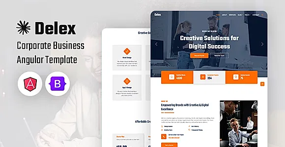 Delex - Corporate Business Angular Template
