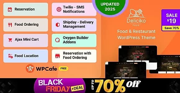 Deliciko WordPress Theme