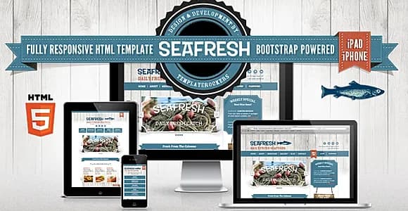 Delimondo Seafresh Fully Responsive HTML Template