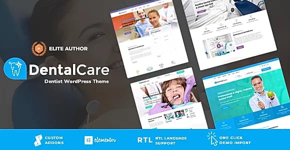 Dental Care WordPress Theme