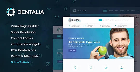Dentalia WordPress Theme