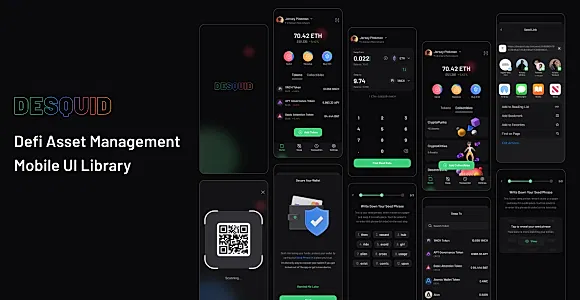 DeSquid Mobile Crypto Wallet