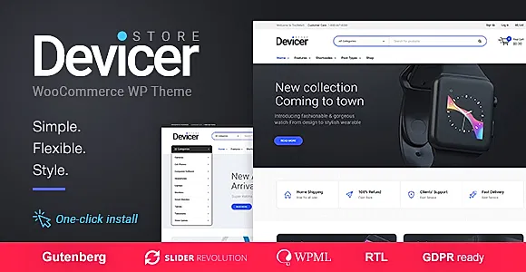 Devicer WordPress Theme