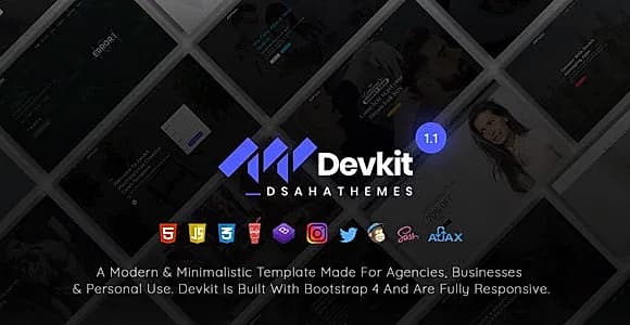 Devkit Creative Minimal Multipurpose Template