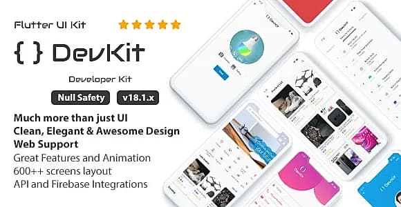 DevKit - Flutter UI Kit