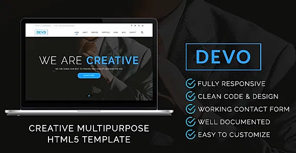 DEVO | HTML5 Multi-Purpose Template