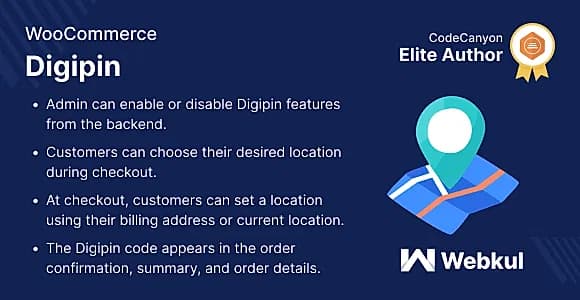 Digipin For WooCommerce WordPress Plugin