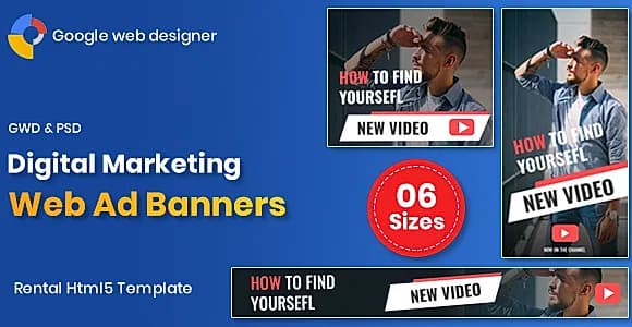 Digital Marketting Banners GWD