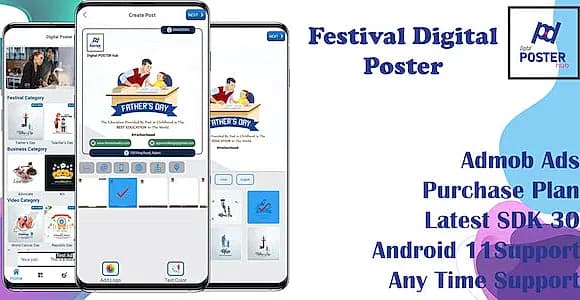 Digital POSTER Hub Or brandspot 365 clone - Android App