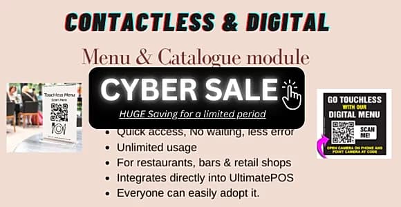 Digital Product catalogue & Menu module for UltimatePOS (With SaaS compatible)