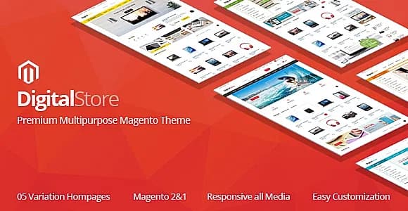 Digitalstore - Responsive Magento 2 Theme