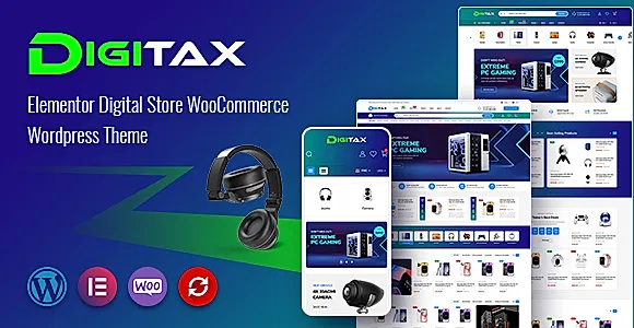 Digitax WordPress Theme