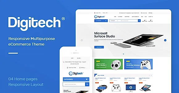 Digitech WordPress Theme