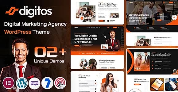 Digitos WordPress Theme