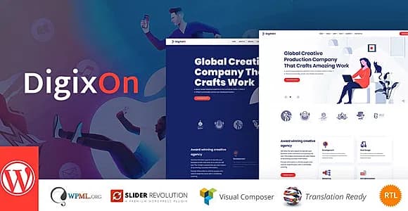 Digixon WordPress Theme
